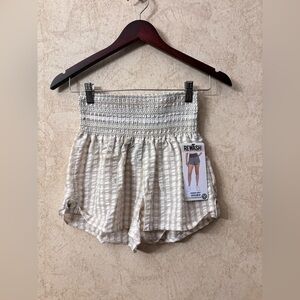 Rewash Women's High Waist Shorts(Waist 26”Length 14”)